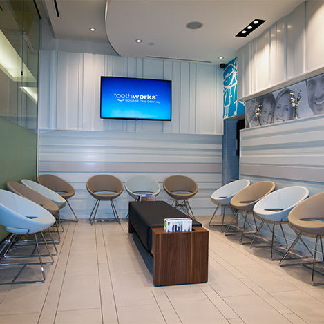Waiting Room at Toothworks Square One