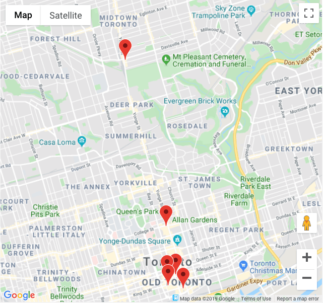 Toronto Locations | Toothworks Dental Clinics